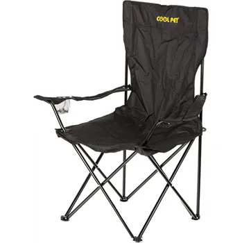 Židle kempinková, rybářská, pro vystavovatele XXL Barva: černá