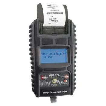 tester bateriíí s tiskárnou 12/24 V PBT824 025738