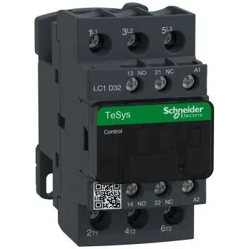 Stykač 1NO plus 1NCStykač3 32 A690 V AC15 kW s 3NO kontakty, řada: TeSyS D 3P