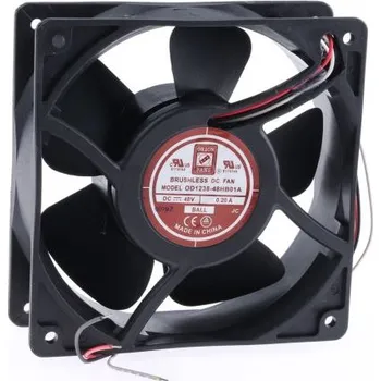 PC ventilátor RS PROAxiální ventilátor 48 V DC DC, průtok vzduchu: 178.4m³/h 9.6W200mA, 120 x 120 x 38mm