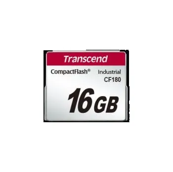 Paměťová karta Paměťová karta Compact Flash CompactFlash 16 GB Transcend Ne, model: CF180 SuperMLC -25 → plus 85 (Extended Temp)