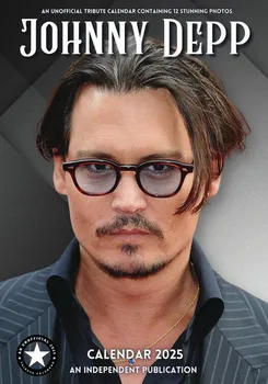 Kalendář Curepink Johnny Depp A3 2025