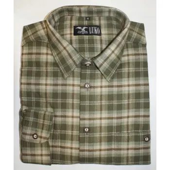 Pánská košile Luko F162115 myslivecká košile dlouhý rukáv Velikost: 41