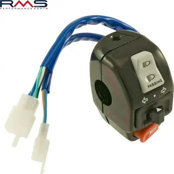 Elektroinstalace pro motocykl Spínač světel RMS 246110050 levý KYMCO People 200 S i 2007-2007