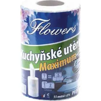 Utěrka Utěrky kuch.2vr.,55m, Flowers MAXIMUM PROFI