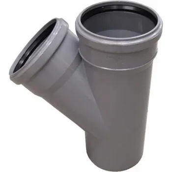 Kanalizační potrubí T-kus vnitřní kanalizace Wavin, O 110 / 110 mm, 45°