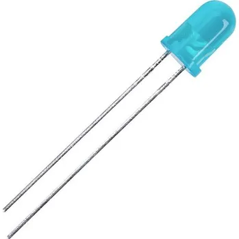 Polovodič Kingbright LED s vývody modrá kulatý 5 mm 200 mcd 16 ° 30 mA 3.8 V