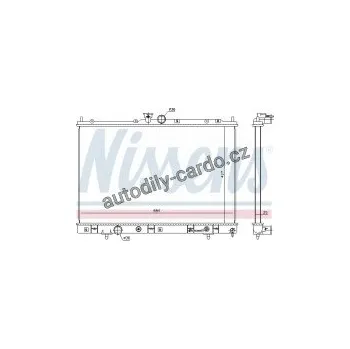 Chladič motoru Chladič motoru NISSENS 628973