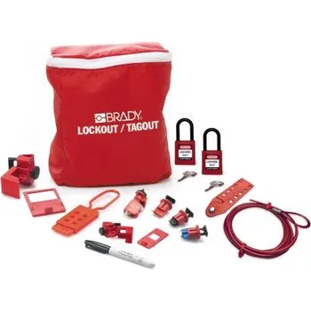 Visací zámek Ne Visací zámek Vnitřní, venkovní, Red, White