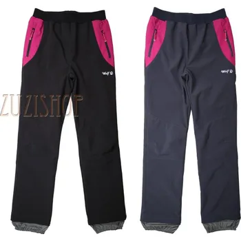 Dívčí jarní softshellové kalhoty Wolf, vel. 116-146