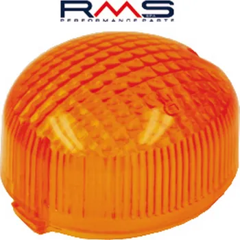 Elektroinstalace pro motocykl Sklo blinkru - levé zadní RMS 246470270 oranžová Homologace YAMAHA YQ 100 Aerox 2000-2002