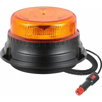 Přídavný světlomet maják LED magnetický 12V-24V oranžový 16W