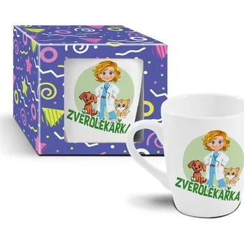 Hrnek 300ml ZVĚROLÉKAŘKA, dětský, DB, keramika