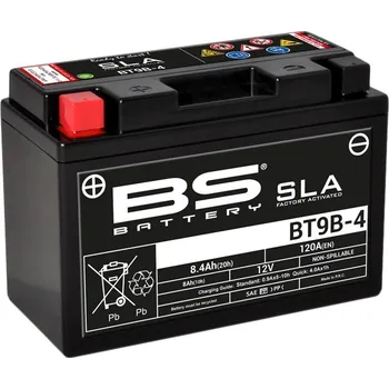 Motobaterie BS BATTERY SLA baterie bezúdržbová továrně aktivovaná - BT9B-4 300642