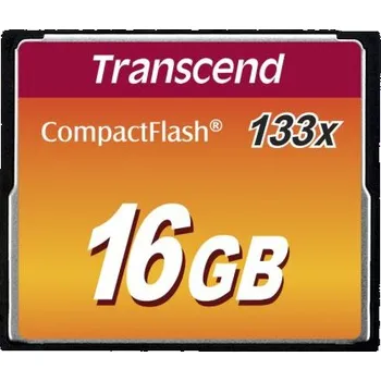 Paměťová karta Paměťová karta Compact Flash CompactFlash 16 GB Transcend MLC -25 → plus 85°C