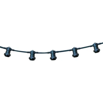 Venkovní osvětlení Paradninakup Venkovní světelný řetěz s 20 objímkami E27, 20m