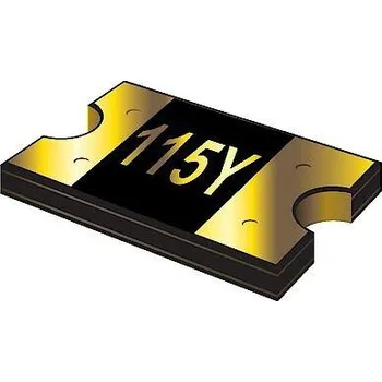 Resetovatelná pojistka pro povrchovou montáž 0.5A Schurter 15V dc