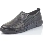 PÁNSKÉ POLOBOTKY RIEKER B1965-00 ČERNÁ Barva: ČERNÁ, Velikost: 46