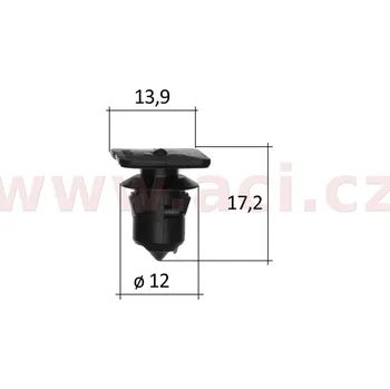 plastová příchytka (sada 10 ks) 72407