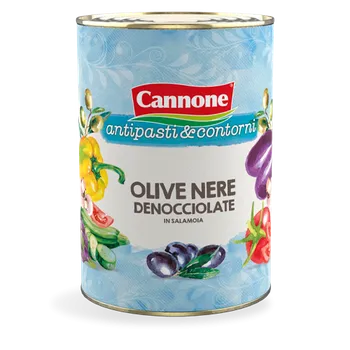 oliva Cannone Olivy černé bez pecek 4kg