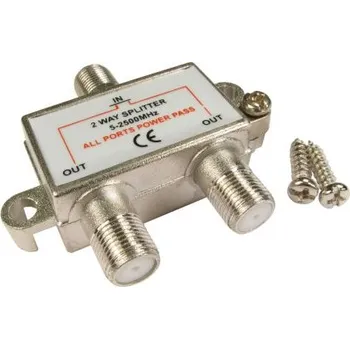 Anténní redukce 2 Port F-Connector Splitter