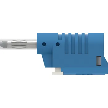 Krokosvorka Electro PJP 1089-CD1-Bl banánkový konektor zástrčka, rovná Ø pin: 4 mm modrá 1 ks