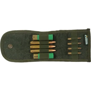 Příslušenství pro sportovní střelbu ZÁHOŘÍ Rudel Pouzdro na náboje lodenové dvojřadé - zpevněné, kombinované 2xB+3xK+4xH
