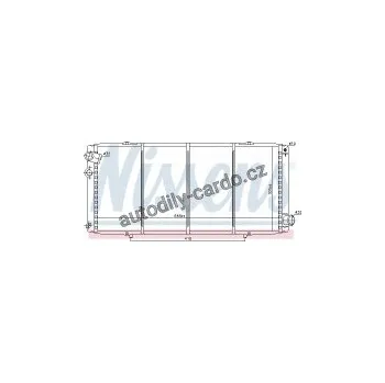Chladič motoru Chladič motoru NISSENS 63728