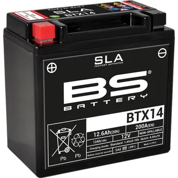 Motobaterie BATERIE BS BTX14 SLA 300681