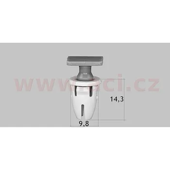 Motodíl plastová příchytka (sada 10 ks) 72376