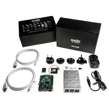 Elektronická stavebnice Startovací sada OKdo Raspberry Pi 4 B, 4 GB