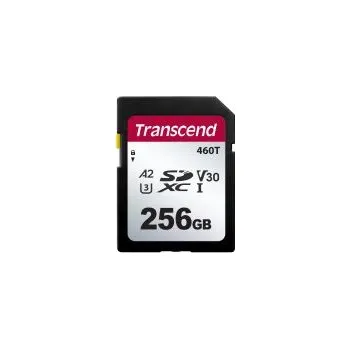 Paměťová karta Karta SD SDXC 256 GB Ano 3D Transcend, řada: SDC460T -25 → plus 85°C