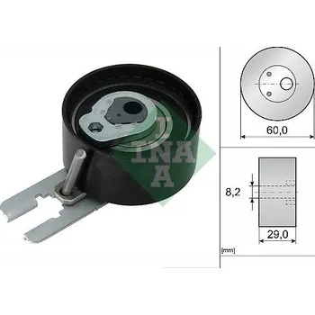 Auto-moto Napínací kladka, ozubený řemen INA 531 0555 10