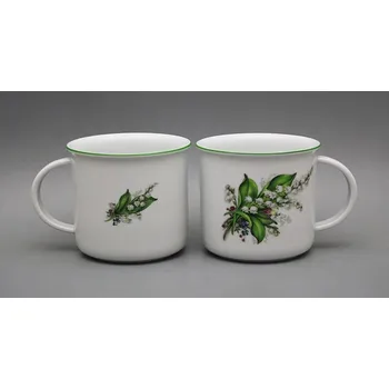 Hrnek 250ml TINA - KONVALINKA, český porcelán