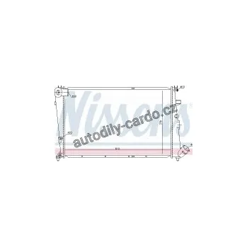 Chladič motoru Chladič motoru NISSENS 61387