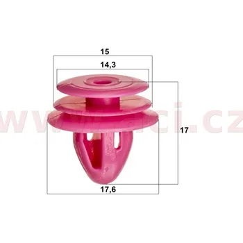 plastová příchytka (sada 5 ks) 50196S