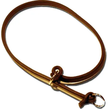 Obojek pro psa Zubíček Obojek stahovací, kulatá kůže Délka: 45 cm