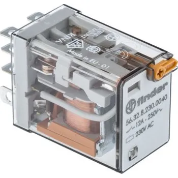 Stykač Výkonové relé DPDT zásuvné 230V ac 56 Series