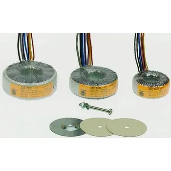 Transformátor Toroidní transformátor, počet výstupů: 2, sekundární napětí: 2 x 12V ac, Kabely, 112 (Dia.) x 47mm