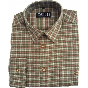 Pánská košile Luko F182214 myslivecká košile dlouhý rukáv Velikost: 44