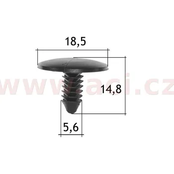 plastová příchytka (sada 10 ks) 57186Z