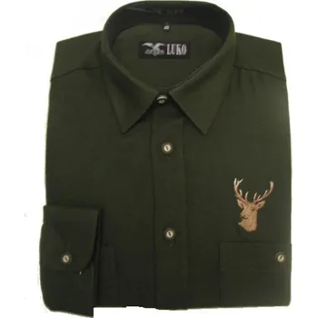 Pánská košile Luko F122217 myslivecká košile dlouhý rukáv Velikost: 44
