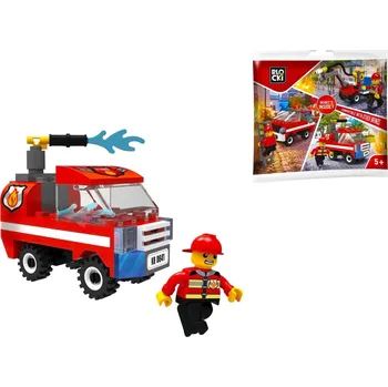 ostatní stavebnice Blocki stavebnice Hasiči hasičská stříkačka kompatibilní 54 dílů
