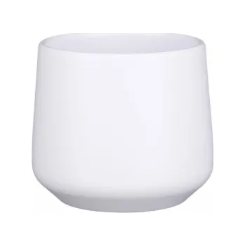 Hrnec Hrnec Mica Amber 1087663, keramika, H 17 cm, bílý