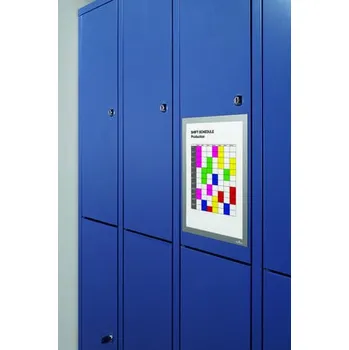 Nástěnný rám Průhledná Kov 486923 Magnetické 236mm x 323mm Durable