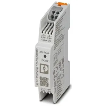 spínaný zdroj Phoenix Contact Spínaný Napájecí zdroj na lištu DIN, výstup: 24V dc, 630mA, vstupní: 100 → 240 V, 110 →