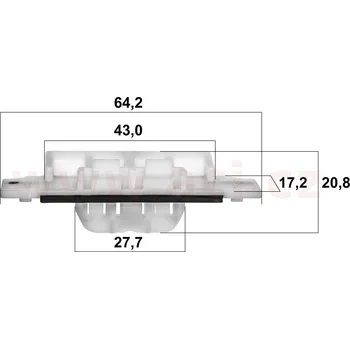 plastová příchytka (sada 5 ks) 71498Z