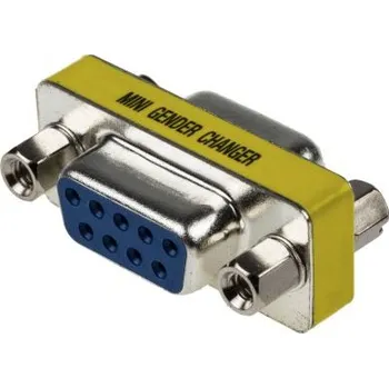 Redukce Adaptér D-Sub, Redukce F/F, pro použití s: 9pinový konektor D-Sub RS PRO