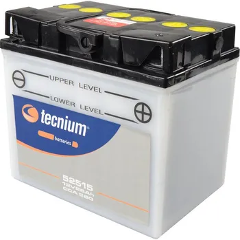 Elektroinstalace pro motocykl Konvenční baterie TECNIUM s kyselinou - 52515 830543