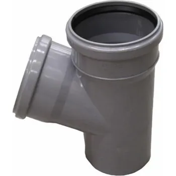 Kanalizační potrubí T-kus pro vnitřní kanalizaci Wavin, O 110 / 110 mm, 67°